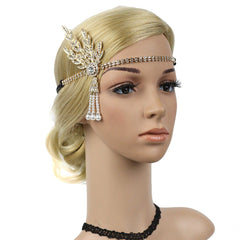 1920s Flapper Accessories Women 20s Headpiece 