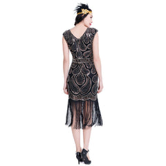 Sequined Flapper Dresses Downton Abbey Ehearsal Party 20s Vintage