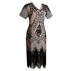 1920s Inspired Dress Great Gatsby Flapper Dresses 20's Themed Party Green|JaosWish