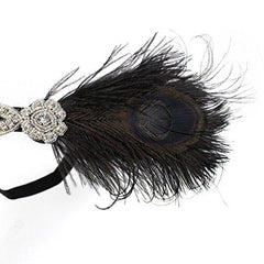 1920s Flapper Headband Great Gatsby Vintage Headpiece Accessories