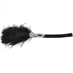 1920s Flapper Headband Great Gatsby Vintage Headpiece Accessories