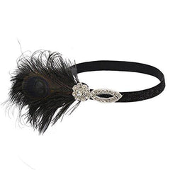 1920s Flapper Headband Great Gatsby Vintage Headpiece Accessories