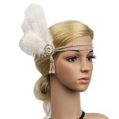 1920s Headband Great Gatsby Headpiece Flapper Fascinator