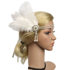 1920s Headband Great Gatsby Headpiece Flapper Fascinator