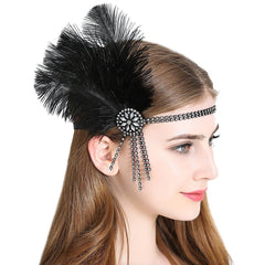 1920s Headpiece Fascinator Headband Flapper Gatsby