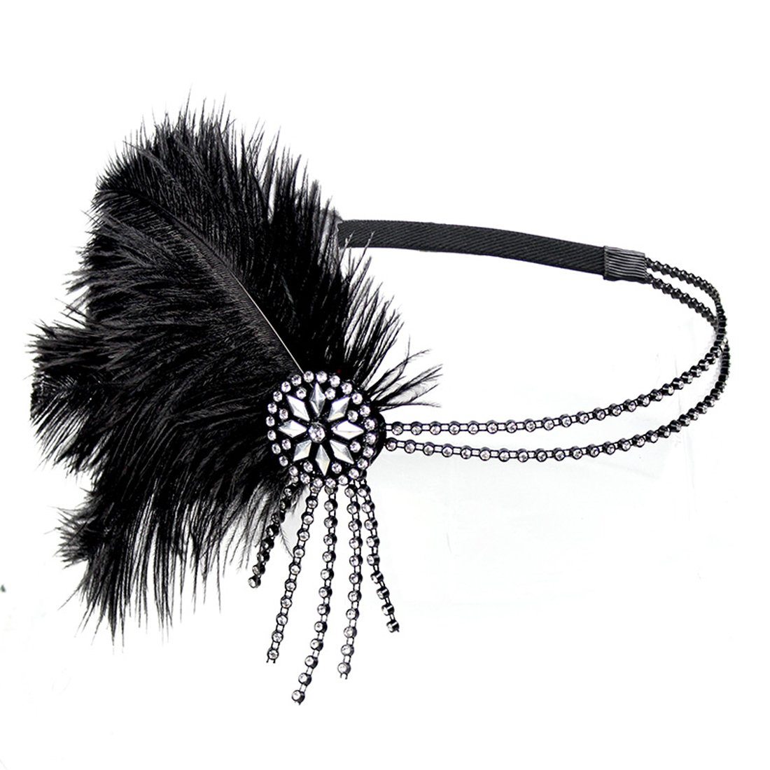 1920s Headpiece Fascinator Headband Flapper Gatsby