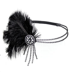 1920s Headpiece Fascinator Headband Flapper Gatsby