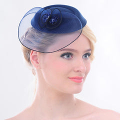 Fascinator Hats with Headband Hair Clips for Women Tea Party Wedding