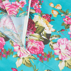 Homecoming 1950s Retro Sleeveless Flared A-Line Vintage Floral Dress 