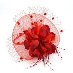 Wedding Red Wedding Fascinators Occasion Hats Tea Party Hat