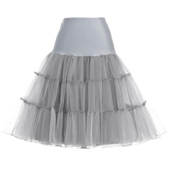 1950s Vintage Style Petticoat Skirt Retro Net Underskirt