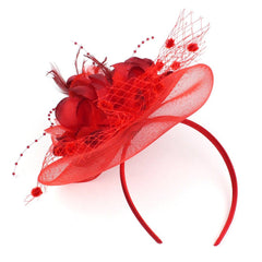 Wedding Red Wedding Fascinators Occasion Hats Tea Party Hat