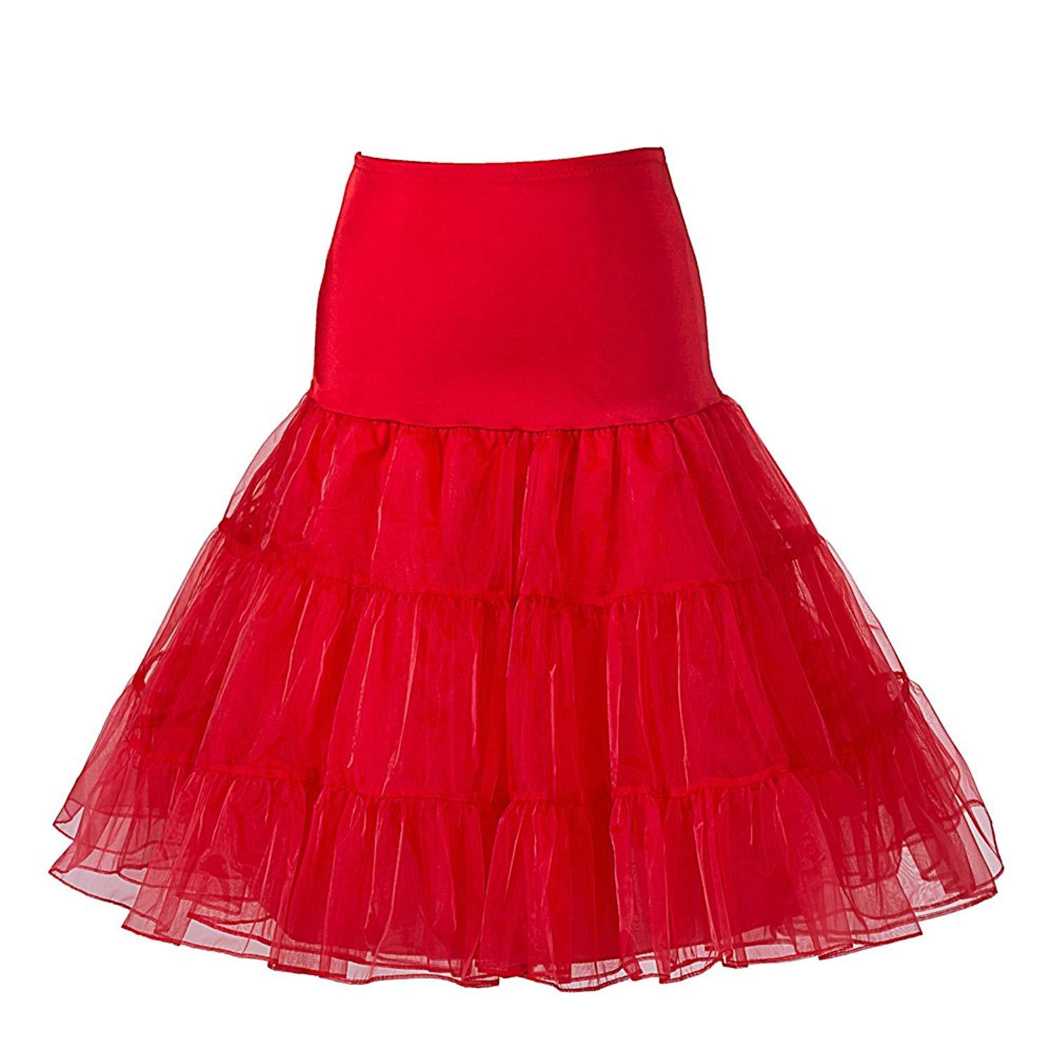 1950's Rockabilly Petticoat Retro Vintage Underskirt