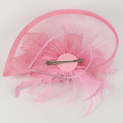 Tea Party hats Red Fascinator Wedding Fascinators for Women