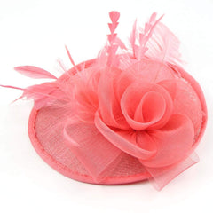 Red Fascinator Hair Fascinators for Weddings Derby Hat