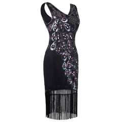 Gatsby 1920s Flapper Dress Sequin Peaky Blinder Themed Party