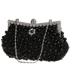 Pearl and Diamond Special Occasion Evening Handbags 1920s