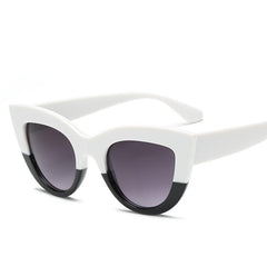 Womens Large Oversized Retro Vintage Cat Eye Sunglasses