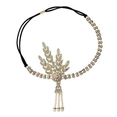 1920s Great Gatsby Inspired Flapper Headband for Party