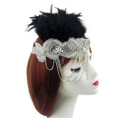 Handmade 1920s Hair Accessories Flapper Headband