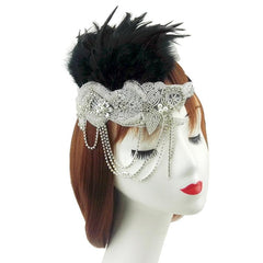 Handmade 1920s Hair Accessories Flapper Headband