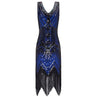 Navy Blue 1920s Dress Gatsby Flapper-style Party