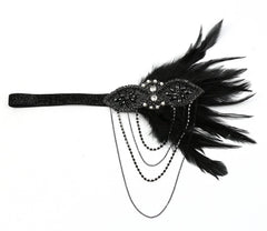  Fascinator Headband 1920s Flapper Gatsby Hair Accessories