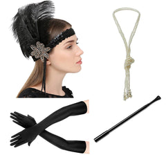 Flapper Accessories 1920s Great Gatsby Headpiece