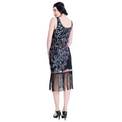 Gatsby 1920s Flapper Dress Sequin Peaky Blinder Themed Party