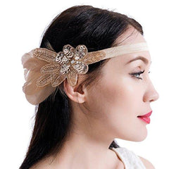 Great Gatsby 1920s Headband Vintage Headpiece Accessories