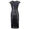 Great Gatsby Dresses Sequin Beaded Fancy Dress 20's Themed Party