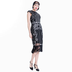 Great Gatsby Dresses Sequin Beaded Fancy Dress 20's Themed Party
