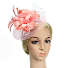 Pink Hair Fascinator Hat Occasion Hats and Fascinators Derby Hat