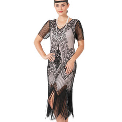 1920s Inspired Dress Great Gatsby Flapper Dresses 20's Themed Party Green|JaosWish