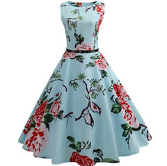 Vintage Cocktail Dress 1950s Casual Style Rockabilly Swing Dresses