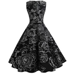 Women Vintage Summer Prom Dresses 1950s