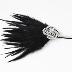 Vintage Flapper Headband 1920s Art Deco Sparkling