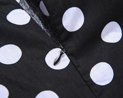 Women 1950s Retro Rockabilly Polka Dot Prom Cocktail Tea Party 50s Dresses